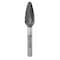 Garant Master Steel Carbide Burr for Steels, Coarse, AlCrN Coated, Type: F0820 547400 F0820 - alternate 1